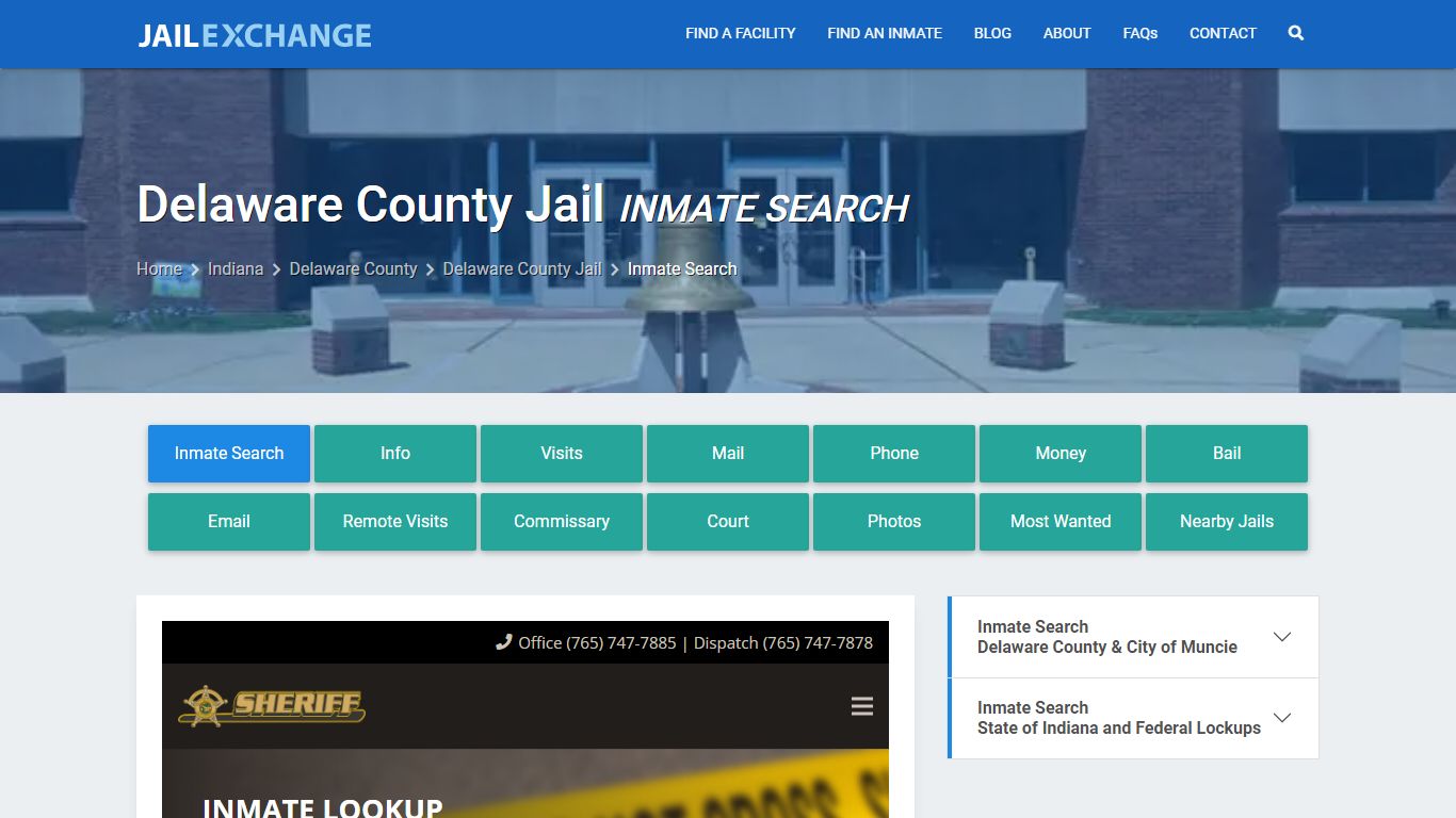 Inmate Search: Roster & Mugshots - Delaware County Jail, IN - Jail Exchange